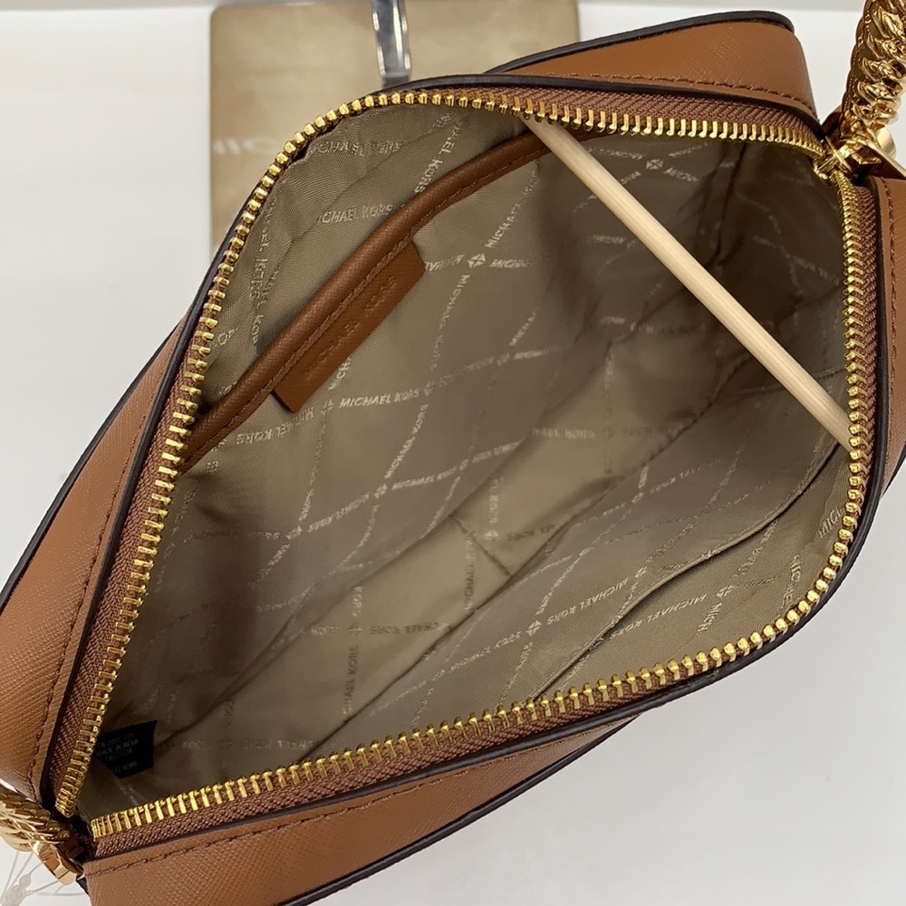 MICHAEL KORS LG EW CROSSBODY Bag Luggage - Picture 3 of 15